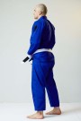 TNB Jiu Jitsu Kimono Basic 350 Lite - M&M - Blå thumbnail