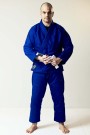 TNB Jiu Jitsu Kimono Basic 350 Lite - Kun Jakke - Blå thumbnail