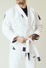 TNB Jiu Jitsu Kimono Basic 350 Lite - Kun Jakke - Hvit thumbnail