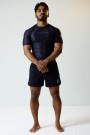Rashguard V1 & Pro Ultralite Hybrid Shorts Sett - M&M - Svart Grå thumbnail