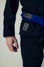 TNB Jiu Jitsu Kimono Basic 350 Lite - M&M - Svart thumbnail