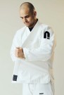 TNB Jiu Jitsu Kimono Basic 350 Lite - Kun Jakke - Hvit thumbnail