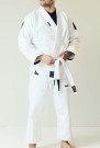 TNB Jiu Jitsu Kimono Basic 350 Lite - Hvit thumbnail