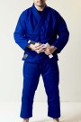 TNB Jiu Jitsu Kimono Basic 350 Lite - M&M - Blå thumbnail