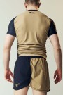 Rashguard V1 & Pro Ultralite Hybrid Shorts Sett - M&M - Svart/Sand thumbnail