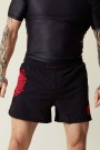 TNB Pro Ultralite No-Gi / MMA Shorts - Svart/Rød Oni thumbnail