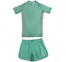 Rashguard V1 & Pro Ultralite Hybrid Shorts Sett - M&M - Seafoam thumbnail